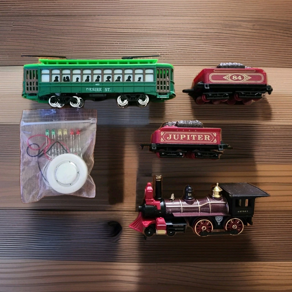 VINTAGE #84 TOY TRAIN HIGH SPEED READERS DIGEST 651-653 COAL CAR Jupiter Desire
